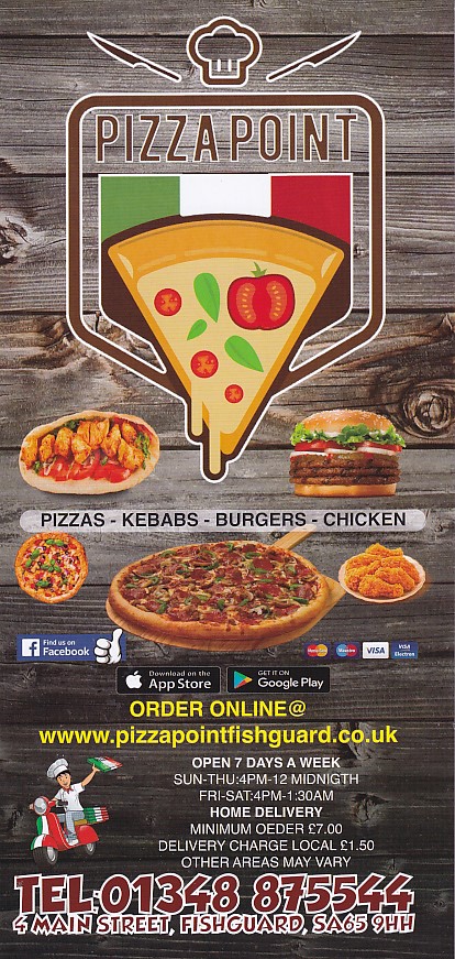 Pizza deals point menu